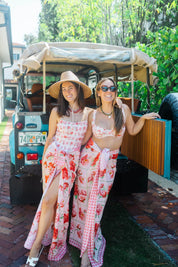The Sima Sarong - Pink Peony