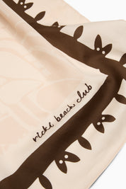 Sima Sarong Tan & Chocolate Geo