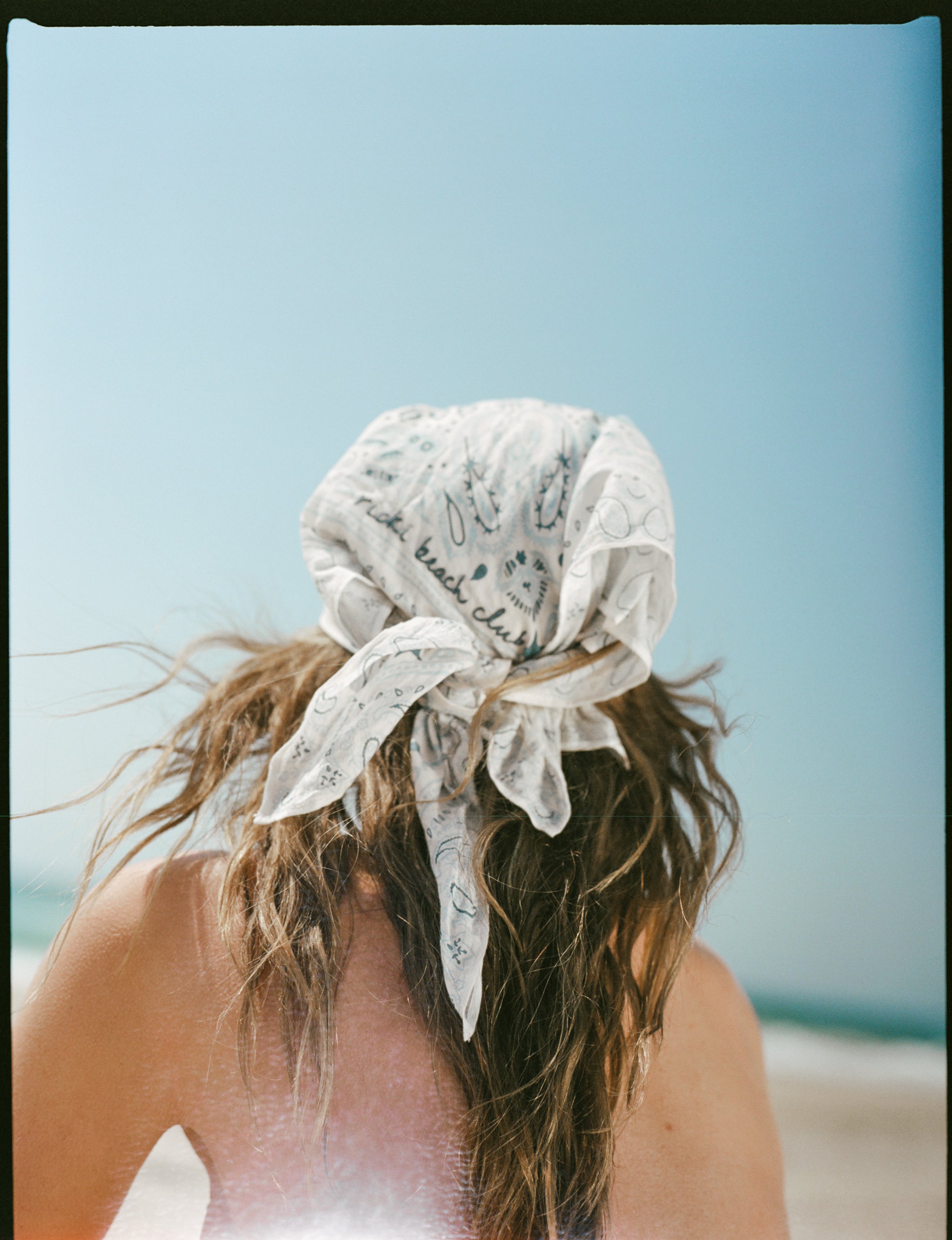 Scout Bandana Blue & Cream Bandana