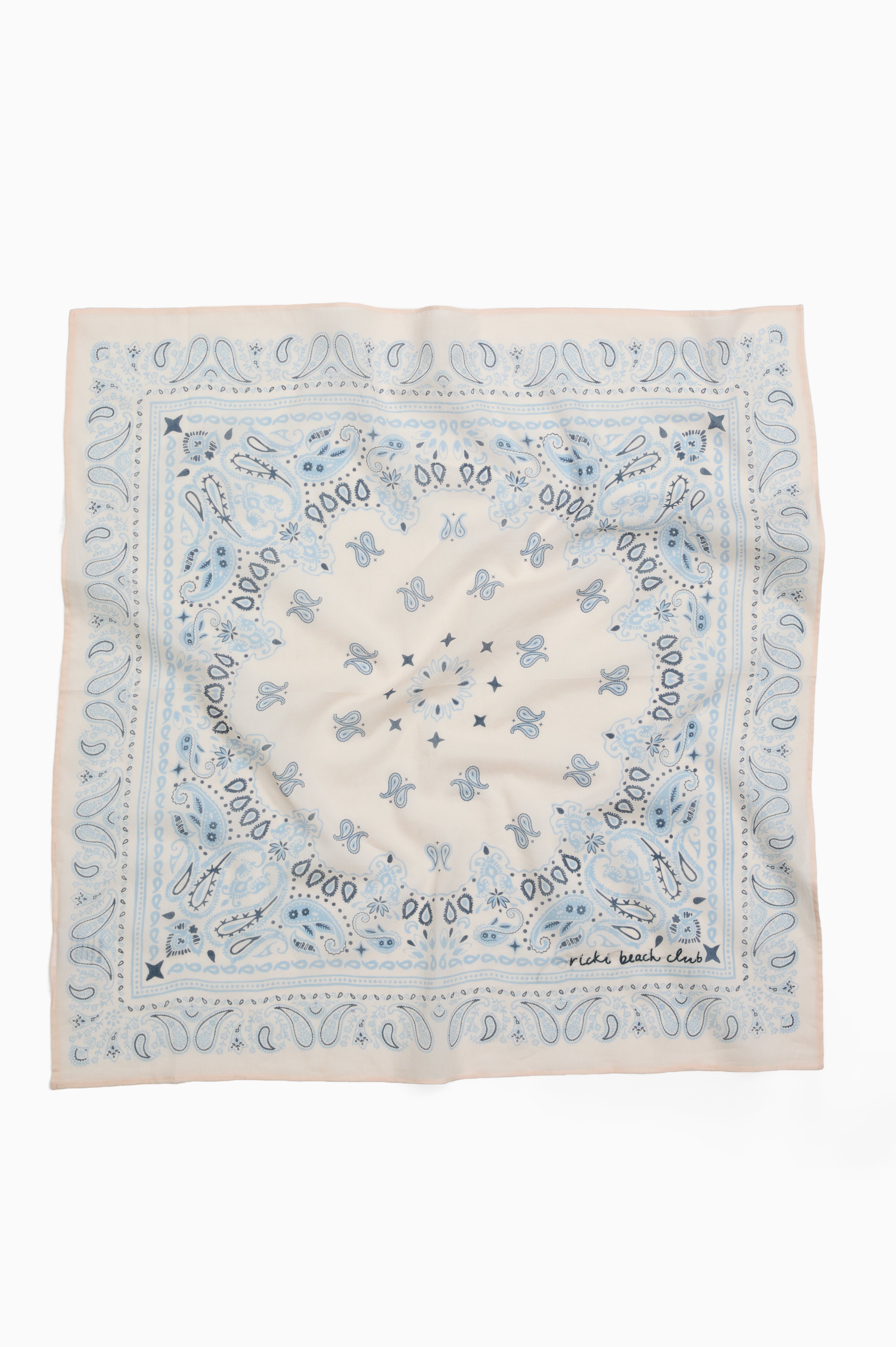 Scout Bandana Blue & Cream Bandana