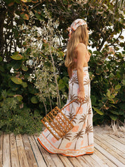 Sima Sarong - Coral & Palms