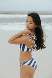 The Chappy Top - Sailor Navy Stripe